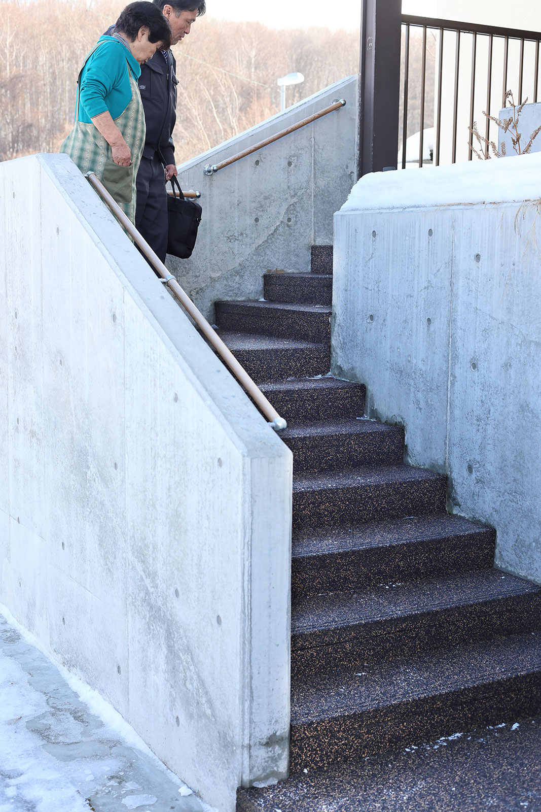 リフォーム後の階段