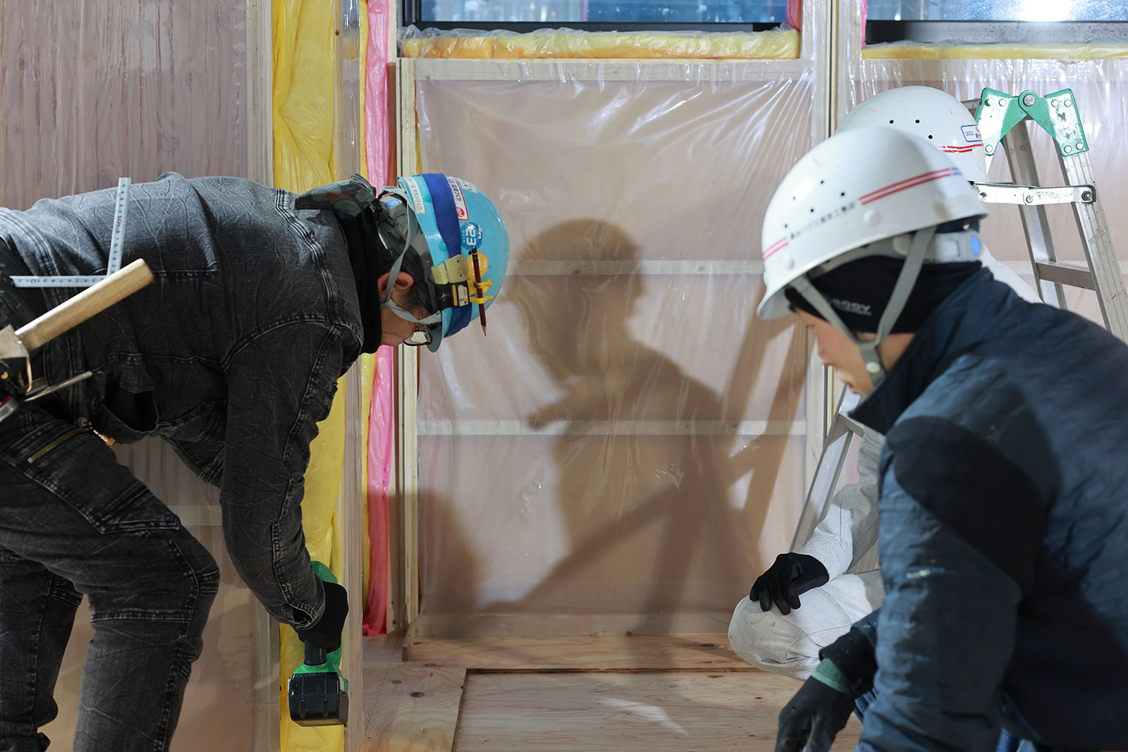 現場での指導の様子